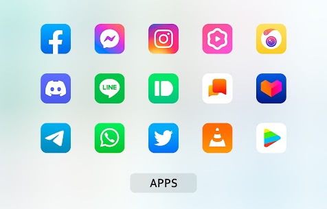 iPear iOS 16 Icon Pack APK (patché/complet) 3