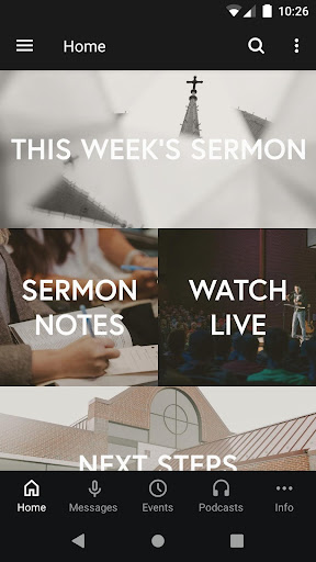 Android application Harvest: A Vertical Church screenshort