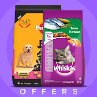 Dog Cat Pet Care and Food Offers