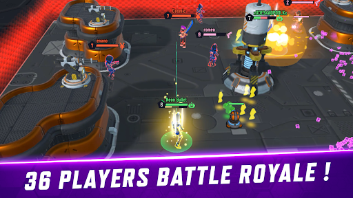 Gridpunk - Battle Royale 3v3 PvP screenshots 1