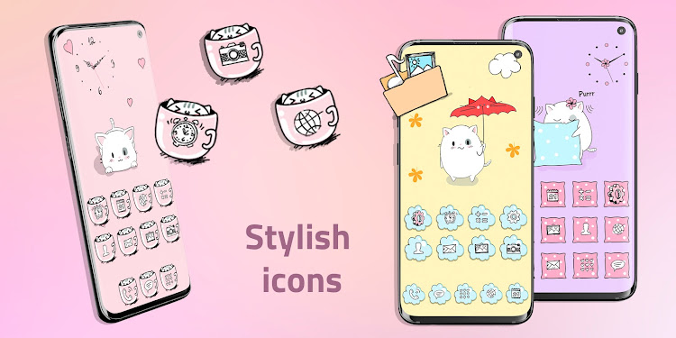 Cute Cat Launcher - 1.23 - (Android)