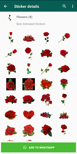 Flowers Stickers for WhatsApp Screen 2