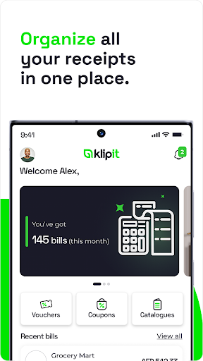 Android application klipit by bova screenshort