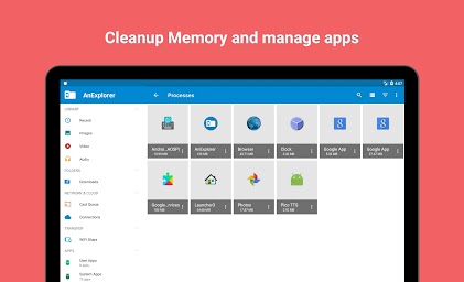 File Manager Pro Android TV USB OTG Cloud WiFi