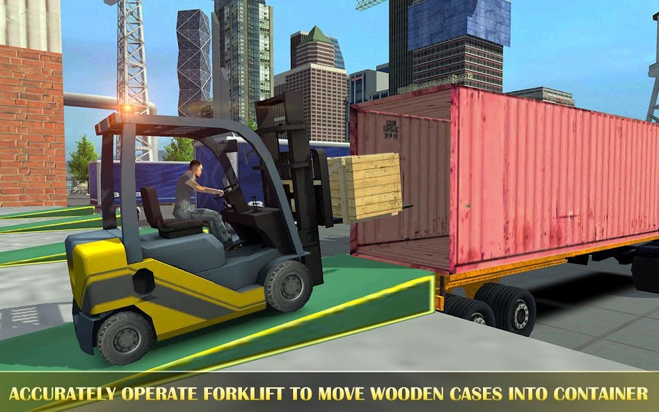 Forklift Simulator Pro 2.9 APK + Мод (Unlimited money) за Android