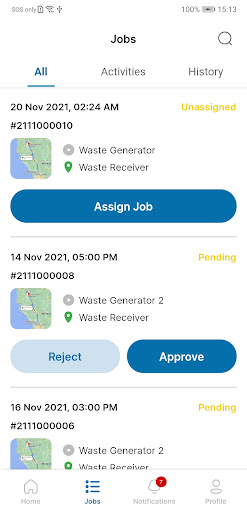Wasteo Partner Screen 3