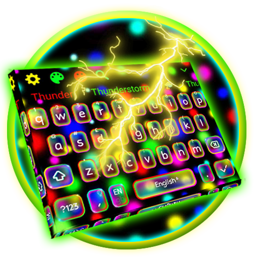Thunder Neon Light Keyboard