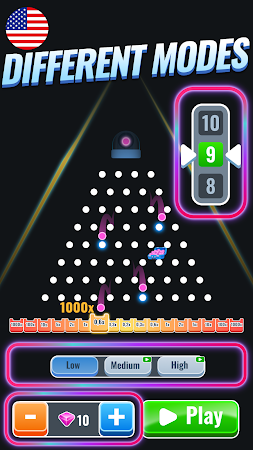 Game screenshot Drop Space - Drop Balls x1000 apk download