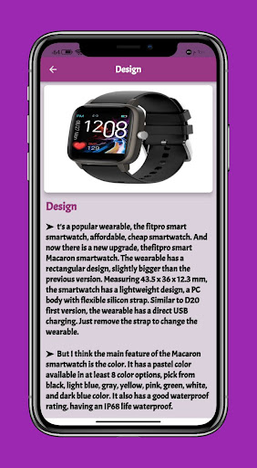 fitpro smart watch Guide