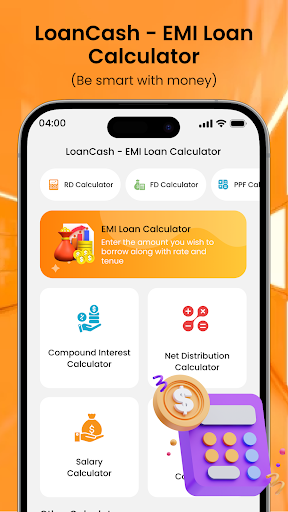 LoanCash - EMI Loan Calculator