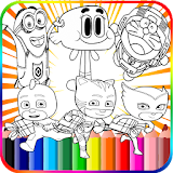 Cartoons Coloring Pages icon