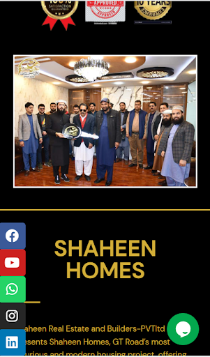 Android application Shaheen Real Estate & Builders screenshort