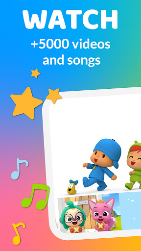 Android application KidsBeeTV Shows, Games & Songs screenshort
