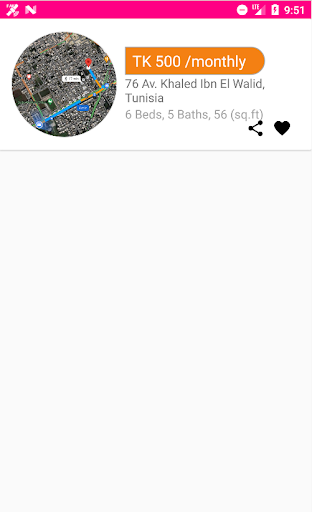 Android application Karya (In development) screenshort
