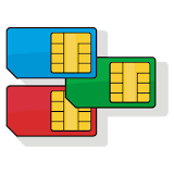 Sim Details and Device Details icon