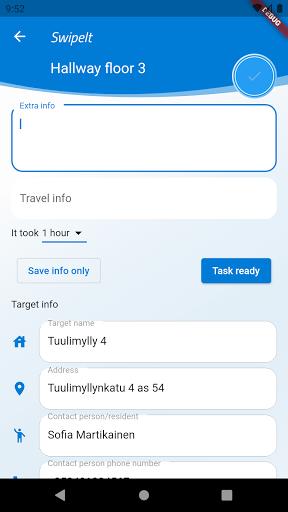 SwipeIt Screen 2