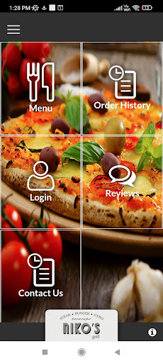 Android application Nikos Grill Bury Saint Edmunds screenshort