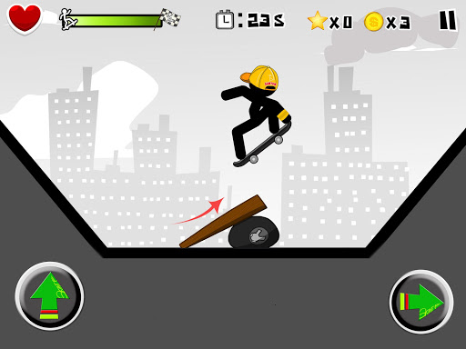Stickman Skate : 360 Epic City 11 screenshots 3