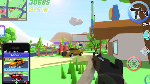 Dude Theft Wars: Jeux hors ligne