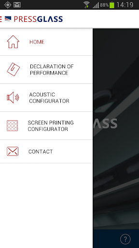 PRESS GLASS MOBILE Screen 2
