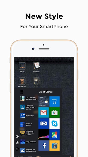 Jeans Theme For Computer Launc Screen 2