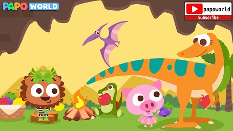 Papo World Dinosaur Island