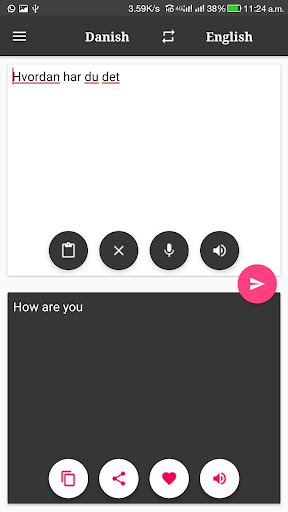 Danish - English Translator Screenshot 4 - AppWisp.com