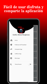 Captura de Pantalla 2 Tonos de Metal Gótico android
