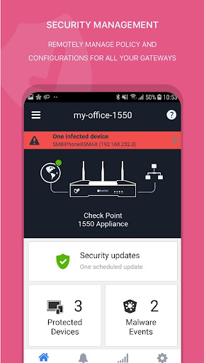 Android application Check Point WatchTower screenshort