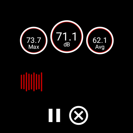 Android application Sound Meter screenshort