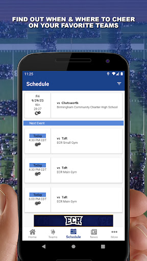 ECR Athletics Screen 2