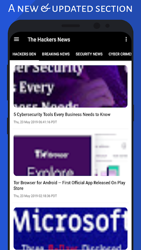 Hackers News (Tech & Cyber Security News) 3.1.3 APK screenshots 2