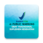 Cover Image of Download BPOM e-Public Warning Obat Tra  APK
