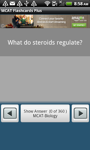 MCAT Flashcards Plus