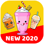Cover Image of Download CDrawDrinks - Learn Draw cute Drinks, sweet, food 1.0 APK