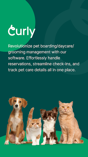 Android application Curly Pet screenshort
