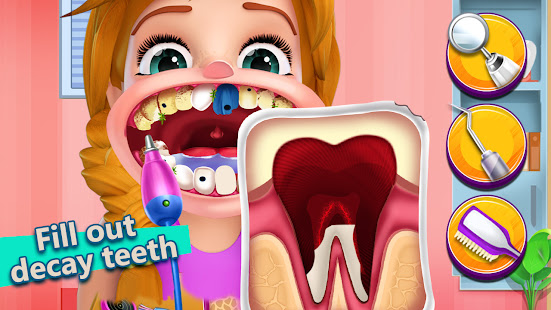 Dentist Inc Teeth Doctor Games 1.2.2 screenshots 3