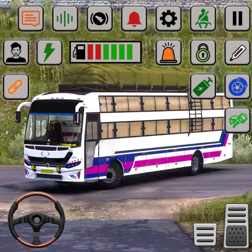 Euro Uphill Bus Driving Games