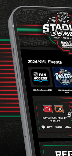 NHL Fan Access™ Screen 2