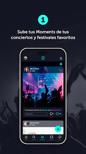 Android application Wegow Concerts screenshort