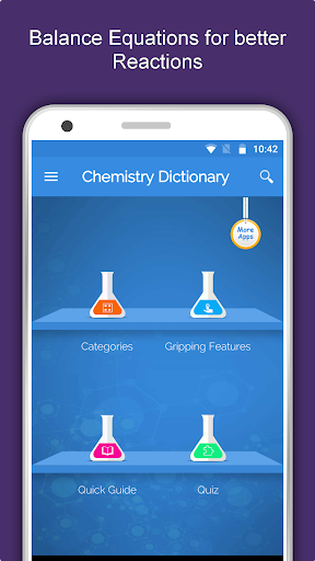 Screenshot of Chemistry Dictionary Offline