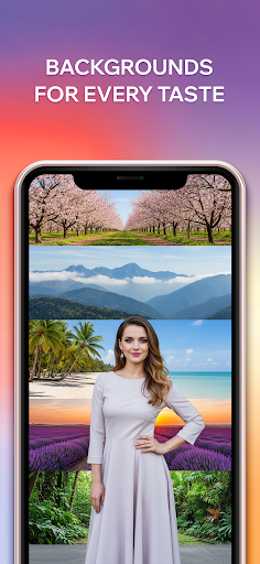Screenshot of Background Changer of Photo