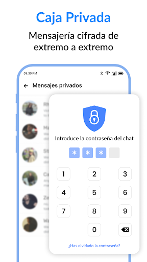 Mensajes : SMS & Chat privado screenshot 2