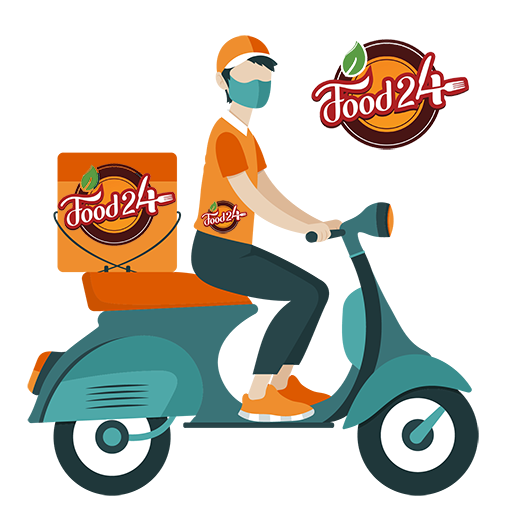 Food24 Delivery Boy App logo