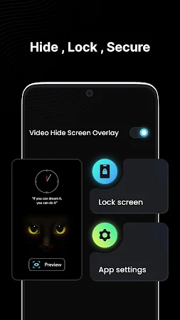 Game screenshot Video Hide Screen Overlay mod apk