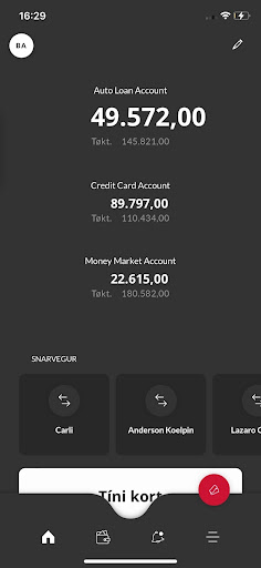 Android application Netbankin screenshort