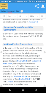 Multiple Commentary Bible 9.8 APK screenshots 3