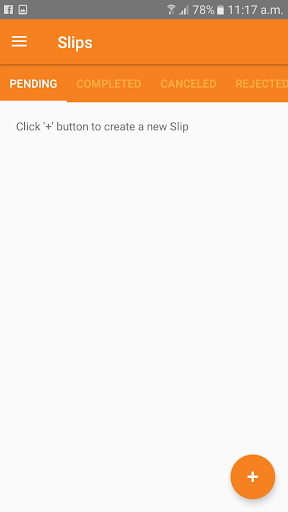 Sampath Slip-Less App Screen 2