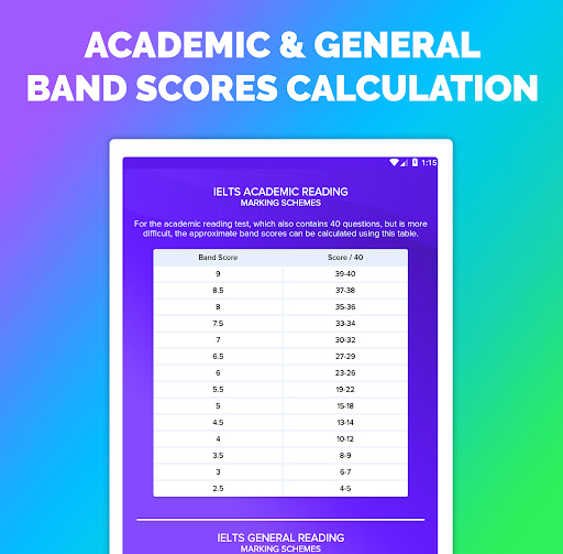 Screenshot of IELTS® Reading Tests