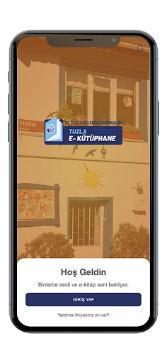 Android application Tuzla e-Kütüphane screenshort